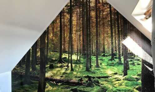 Grote muur sticker