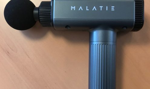 Massagegun logo UV print